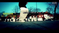 【晨晨街舞】国外bboy在广场上齐舞炫舞，鬼步舞 街舞视频