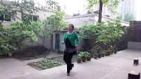 王庄子旭日广场舞示范视频--梦驼铃--28步