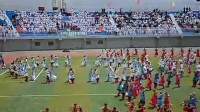 呼伦贝尔学院2014年运动会千人广场舞完整版_标清