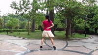 广州新盛广场舞：粉红色的回忆（背面）