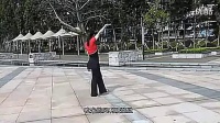 广场舞：山里红背面慢动作教学视频. 高清_标清