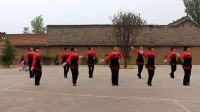 蒲城县高阳镇安家村娘子军舞蹈队《我要去西藏》广场舞