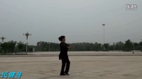 临汾静茹广场舞原创舞蹈《我爱唱情歌》（ 背面）