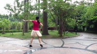 广州新盛广场舞：（新）走西口（背面）