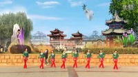 安庆小红人广场舞       欢声笑语飞过河        原创编舞黄梅飘香       团队正面演示