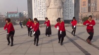 杨家秦淑女广场舞 北京的金山上（8人跳）