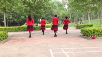 郑州文化公园 海棠广场舞菜花的小姑娘