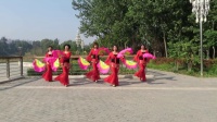 双馨广场舞-扇子舞红红的中国结