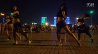 2015年广州菲士舞蹈学校增城广场椅子舞表演