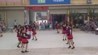 前彪岗广场舞队跳到北京14人变形队