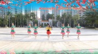 可爱玫瑰花广场舞（恰恰月桃花）附分解动作 编舞：刘瑛