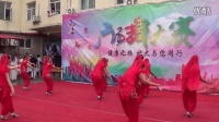 韩凤广场舞:西域新娘：编舞：格格·最炫北大风广场舞大赛（摄像位置偏右）
