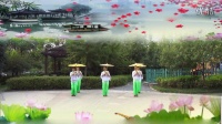 扬州 香格里拉广场舞—《江南梦》5人队形花伞舞