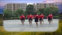 玲珑飞龙舞蹈队 孔雀公主9人变队形广场舞