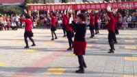 ，雄县黄湾：第二届广场舞大赛；雄县东龙堂广场舞参赛作品《中国范》