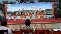 广场舞;红红中国。新宁黄龙镇三星代表队
