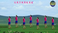 冰蓝广场舞《草原的夏天》编舞：凤凰六哥演示制作；冰蓝