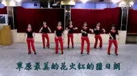 百合花广场舞—火红的萨日朗