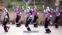 舞蹈视频 - 敖包再相会 云南红河哈尼族小阿妹广场舞