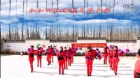 灵芝村舞动青春广场舞【红红的中国】演示 舞动青春健身队