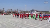 程利如广场舞联合会第九届广场舞交流会共跳一曲《东方红》