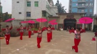 三八妇女节油纸伞广场舞