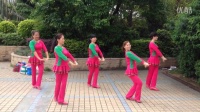 万科红舞蹈队跳応子广场舞 康巴情