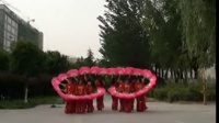 丹凤县水泉社区姐妹广场舞原创扇子舞（欢聚一堂）