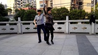 宜昌广场舞 郑老师与韩老师练习水兵舞第四套阿哥 阿妹