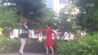 桂花天缘广场舞双人对跳海棠姑娘