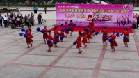 乐陵孔镇广场舞比赛红红的中国