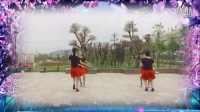 红蝶广场舞对跳《么么哒》背面演示