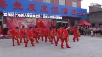 辉县市南寨镇南寨村 庆七一广场舞汇演 红红的中国