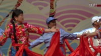 第三届舞动门头沟广场舞比赛，老干部局舞蹈队，表演舞蹈军民鱼水情。