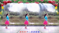 梦中的蝴蝶广场舞【月亮岛之恋】演示：梦中的蝴蝶 制作：龙虎影音