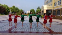 皖河莲之舞广场舞《情歌大声唱》编舞：爱吾；摄像制作：马蹄莲