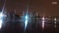 西安大雁塔广场“水舞”夜景