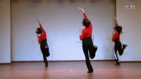 大理白族自治州民族广场舞推广示范节目（B）01叽秋嘞含分解动作