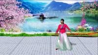 高安欣悦广场舞 《三月桃花雨》 背面展示与动作分解 个人版