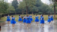 景东小燕子广场舞-杭州欢迎你变队（蓝）