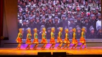 8武冈市幸福合唱团成立五周年文艺晚会-民族广场舞《太阳鼓》