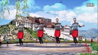 群英姐妹广场舞【西藏情歌】单人水兵舞  编舞；一莲