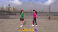 子青广场舞 《九九女儿红》 表演与动作分解 双人对跳16步