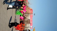 禹城安仁舞动青春代表队。欢聚一堂广场舞