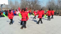 深州市东河头舞蹈队，在齐居庆春节精彩演出。武强县联谊广场舞
