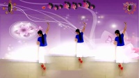 阳光美梅原创广场舞【爱河】附背面-中三步-2017最新广场舞视频