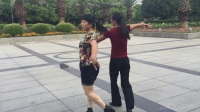义乌市民广场 交谊舞  恰恰.《姑娘你真美》