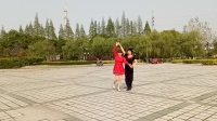 松江乐乐广场舞《双人舞北京平四》