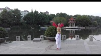 滁州市莲心湖公园广场舞﹤梁祝﹥编舞:王云生:习舞:雨林，