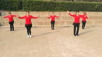 青岛秋平广场舞——《红红的线》